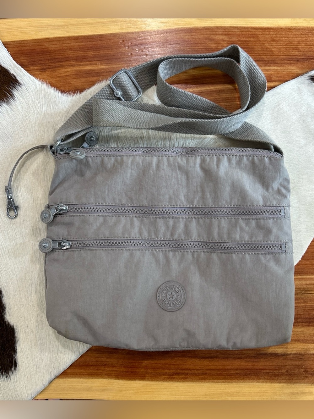 Kipling Alvar Crossbody Bag Women’s Handbag Gray